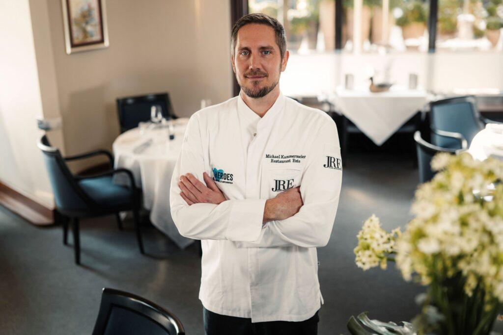Michael Kammermeier, Küchenchef im Restaurant ENTE im Hotel Nassauer Hof Wiesbaden.