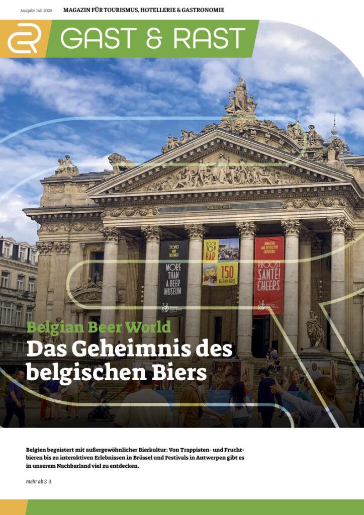 Gast und Rast im Juli 2026 – Belgian Beer World – Das Geheimnis des belgischen Biers